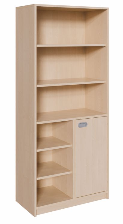 K Kombinationsschrank 180 cm, Regal/Tür re./li, 2 Breiten